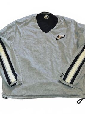 Purdue Boilermakers Starter Jacket Starter Reversible Windbreaker Jacket Mens XL